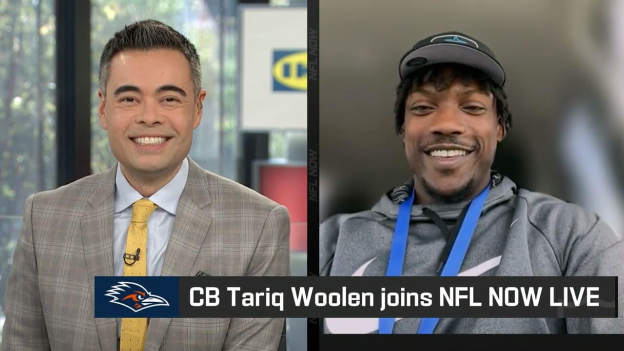 Tariq Woolen Discusses 4.26 40-Yard Dash At NFL Combine, Preparing For The  Draft