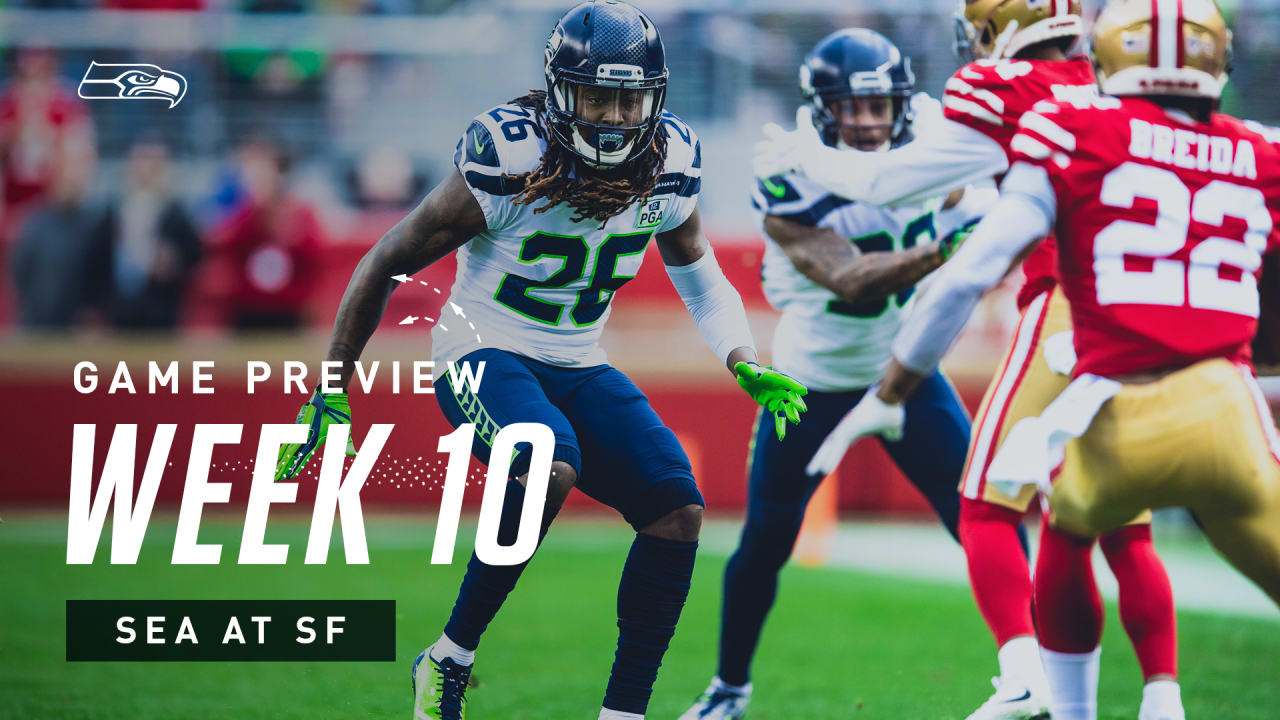 2019 Week 10 Seahawks at 49ers Preview