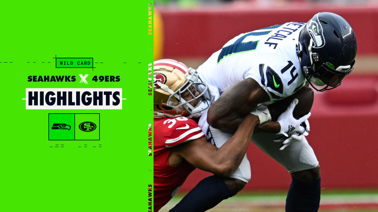 Seahawks 23 vs 41 49ers summary: Wild Card stats and highlights