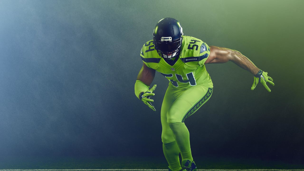 Seattle Seahawks Unveil Action Green Color Rush Uniform