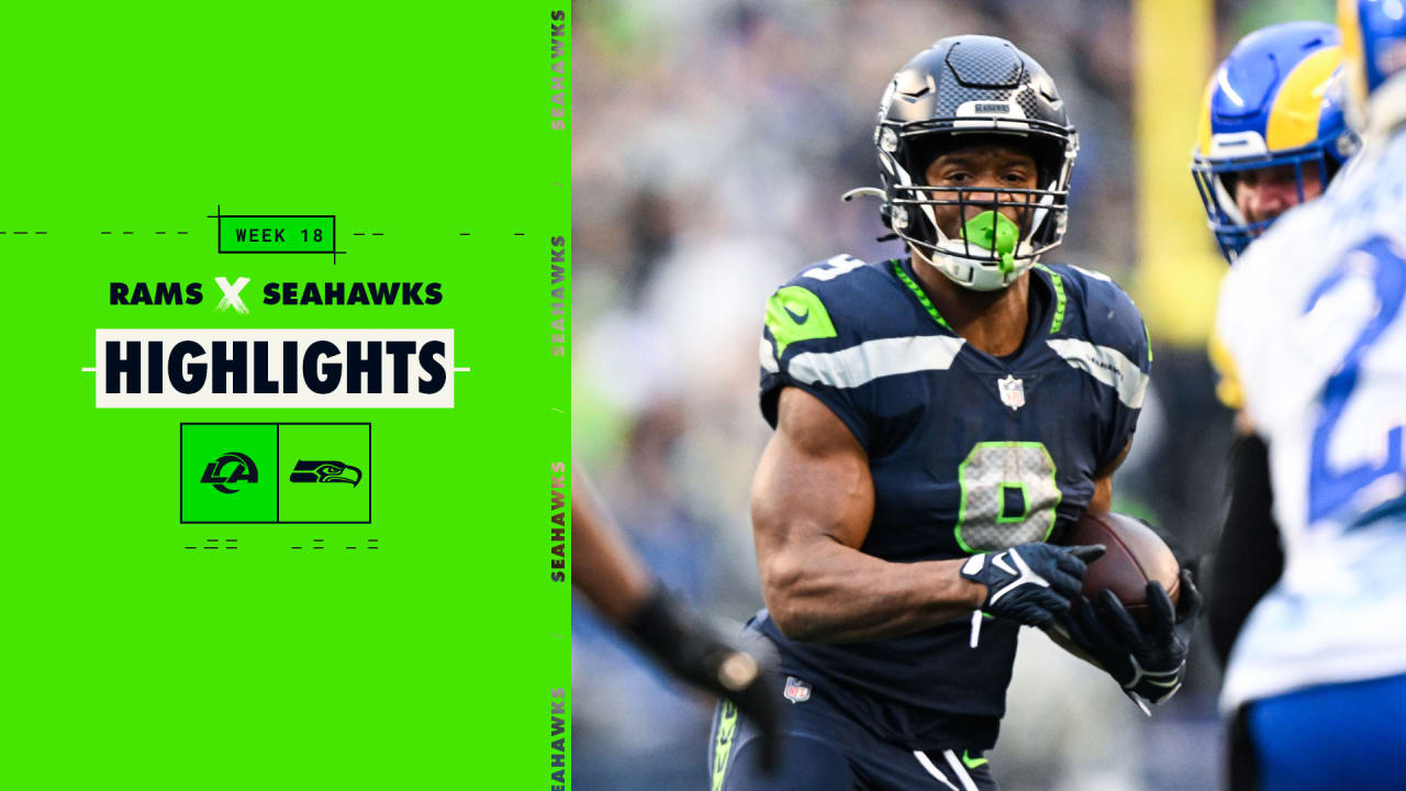 WATCH: Highlights from Seahawks OT win over Rams in Week 18