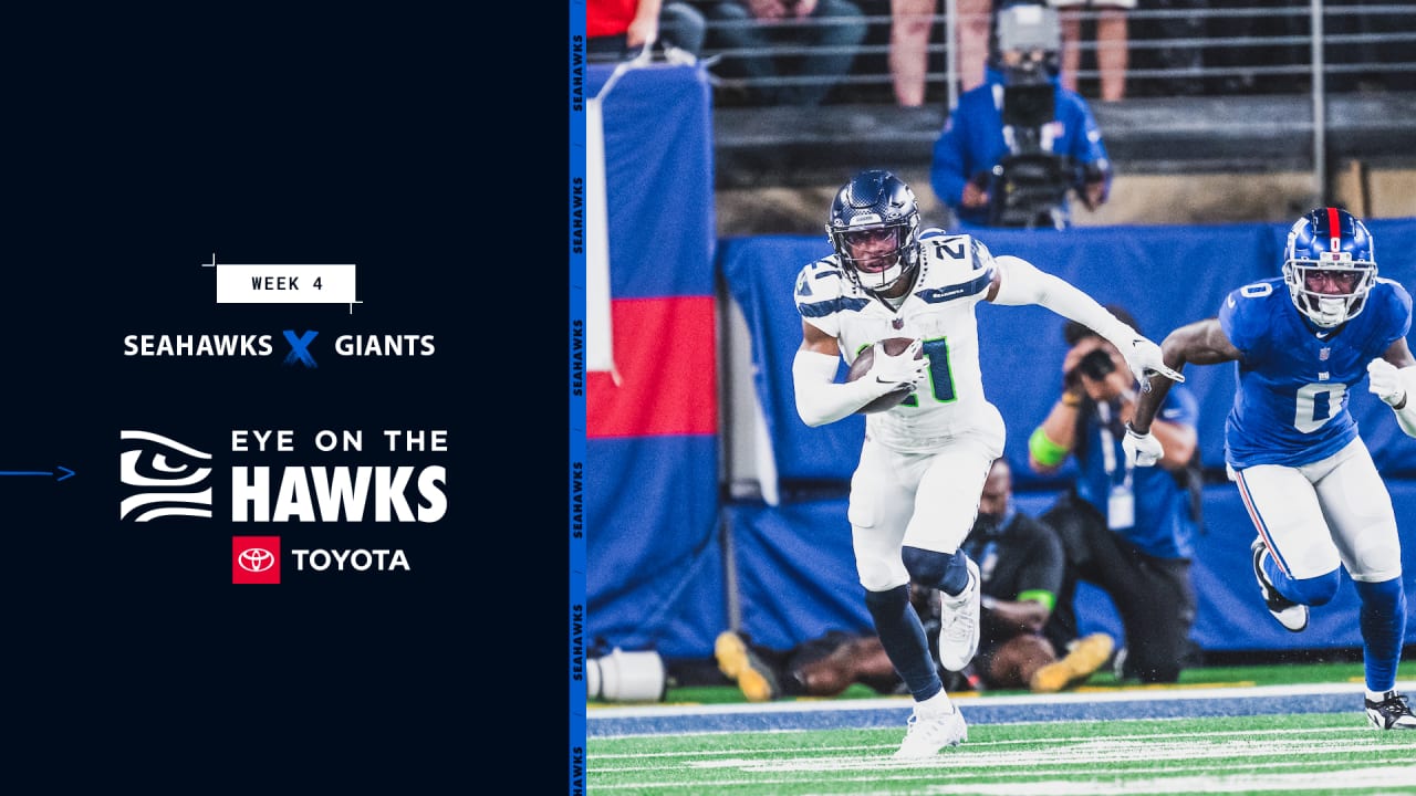 Rewinding Week 4 - Seahawks Win 24-3 Over Giants On MNF