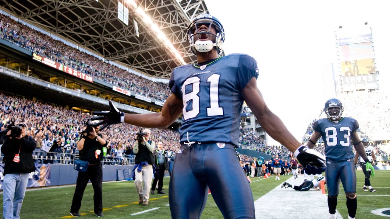 Seahawks wide receiver Nate Burleson during game between the