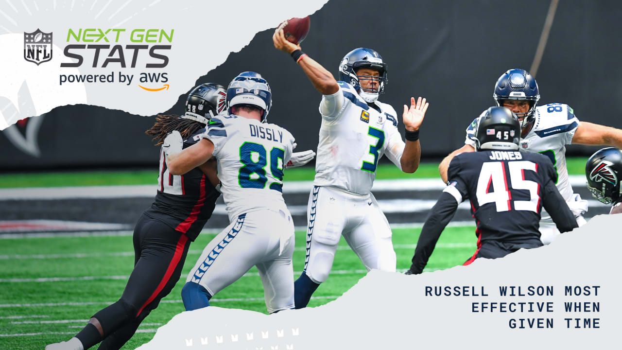 Next Gen Stats Russell Wilson Most Effective When Given Time