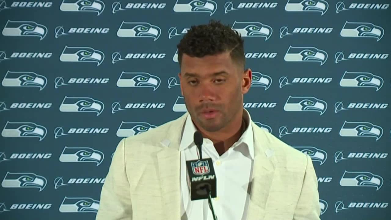 2018 Week 1: Russell Wilson Postgame Press Conference At Broncos