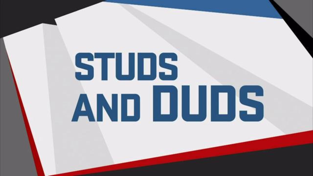 Week 15 Studs and Duds