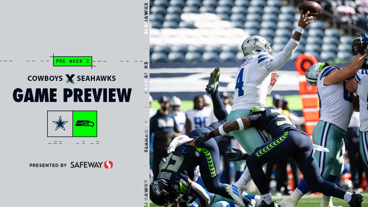 Seahawks vs. Cowboys: How to watch Week 2 2023 NFL preseason matchup -  Field Gulls