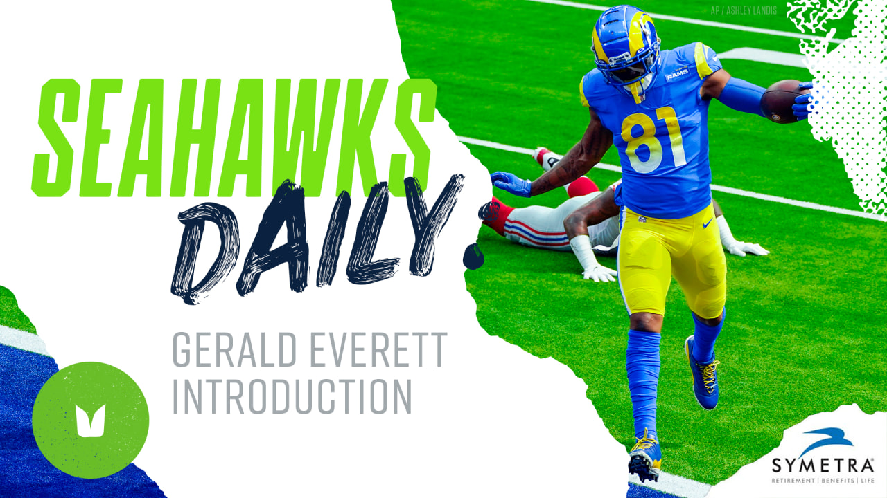 Seahawks Daily: Gerald Everett Introduction