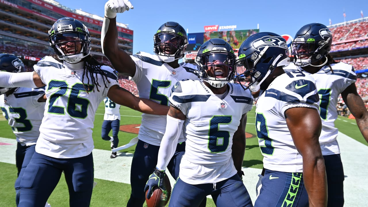 Russell Wilson's throws four TD passes as the Seattle Seahawks roll past  the San Francisco 49ers: Live updates recap, score, stats and more 