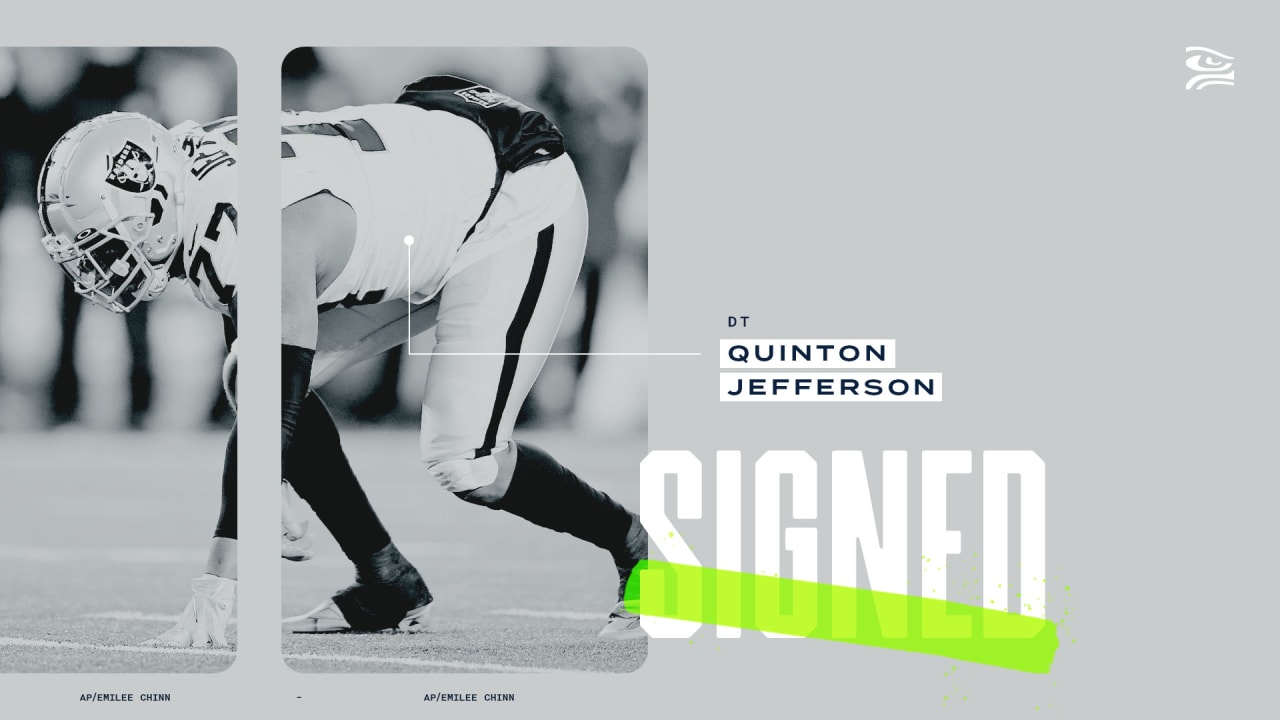 Seahawks release Quinton Jefferson after Dre'Mont Jones signing