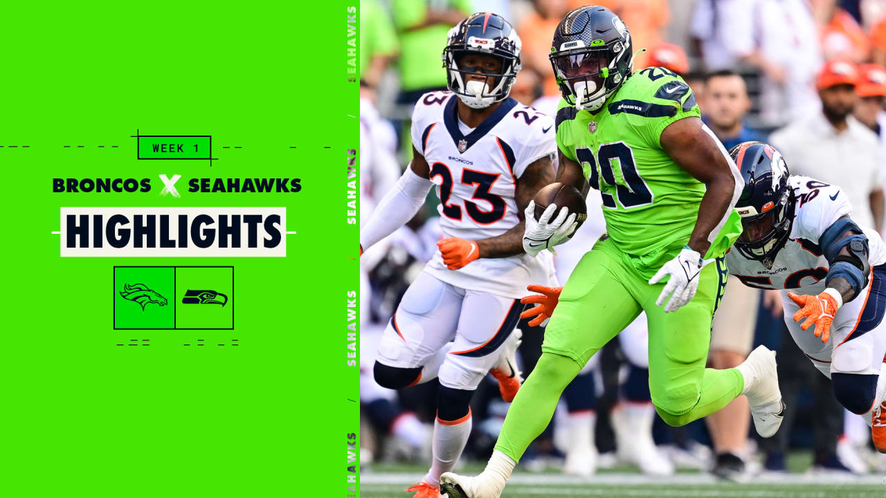 2022 Week 1 Seahawks vs. Broncos Game Highlights