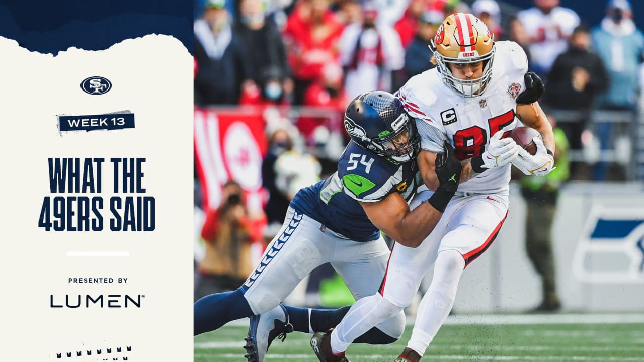 San Francisco 49ers - #49ers fall to Seahawks on the road. Postgame press  conferences coming up: 49ers.com/live and app.