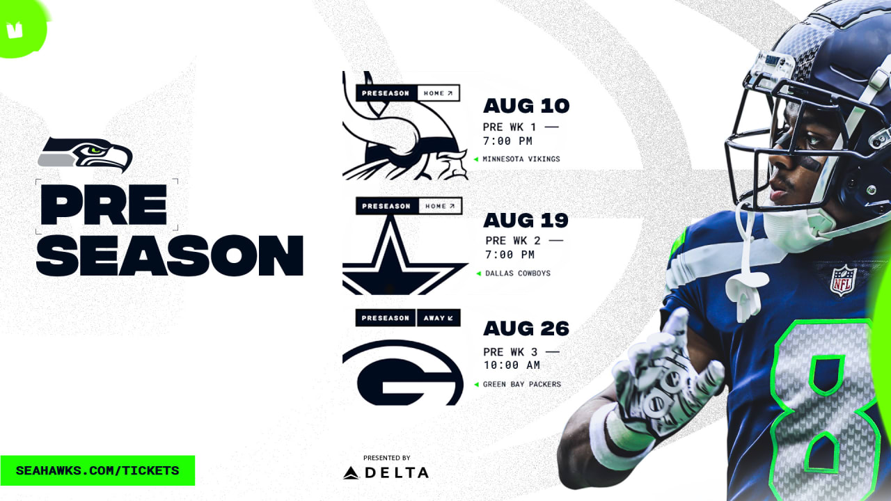 Seahawks Announce 2023 Preseason Schedule BVM Sports