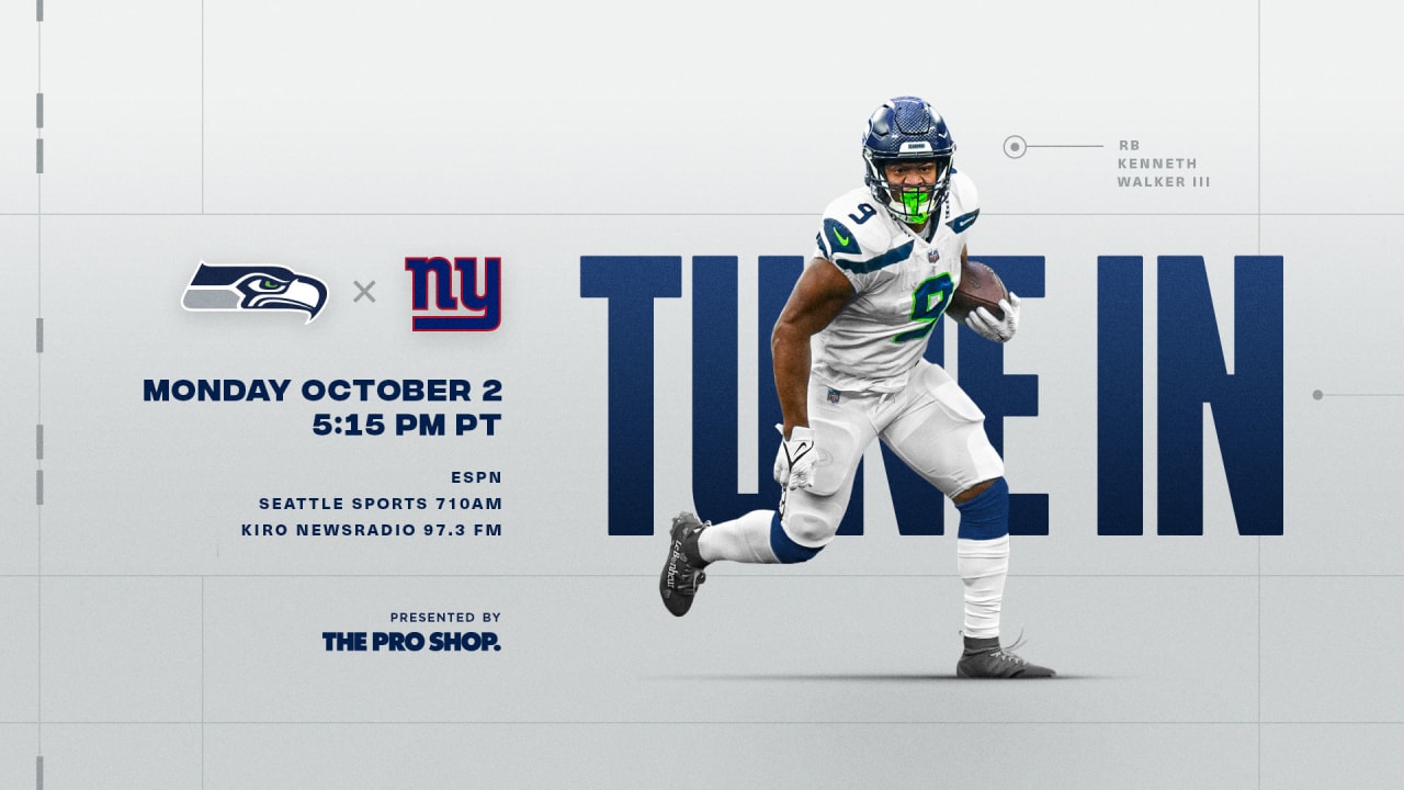 How To Watch Week 4: Seahawks at Giants On October 2, 2023
