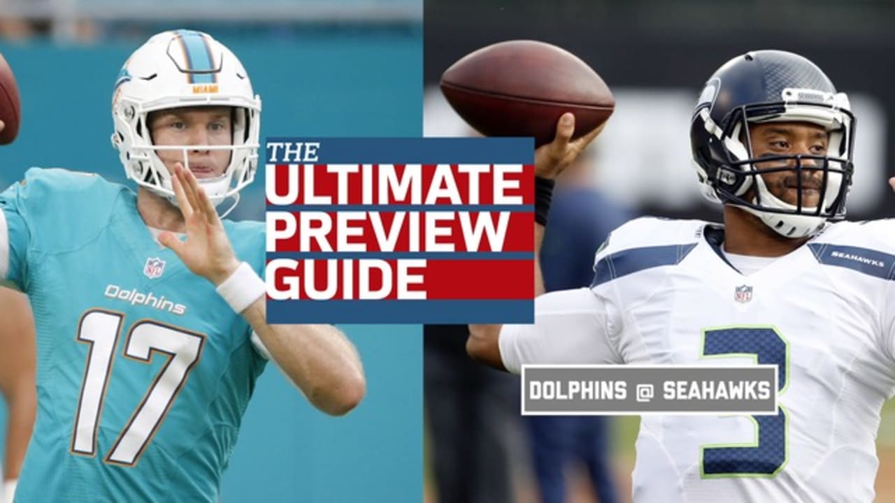 First Look Seahawks vs Dolphins