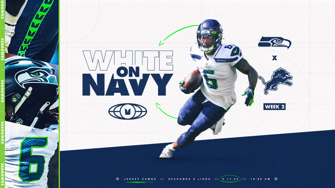 Seahawks to Don White Jerseys and Navy Pants for Week 2 Matchup