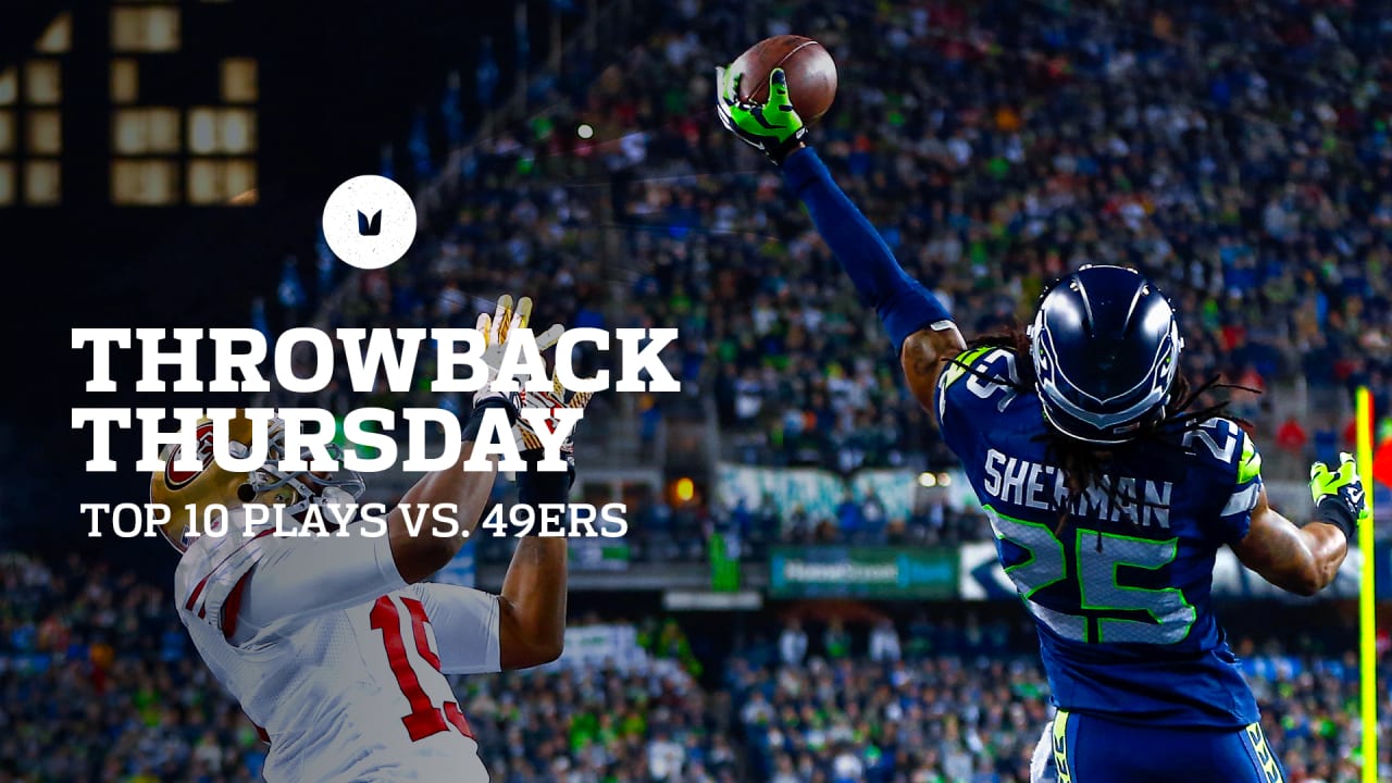 NFL Throwback: Seahawks' Top 10 Plays vs. 49ers