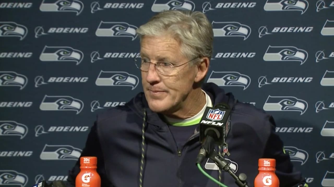 Pete Carroll at Patriots Press Conference