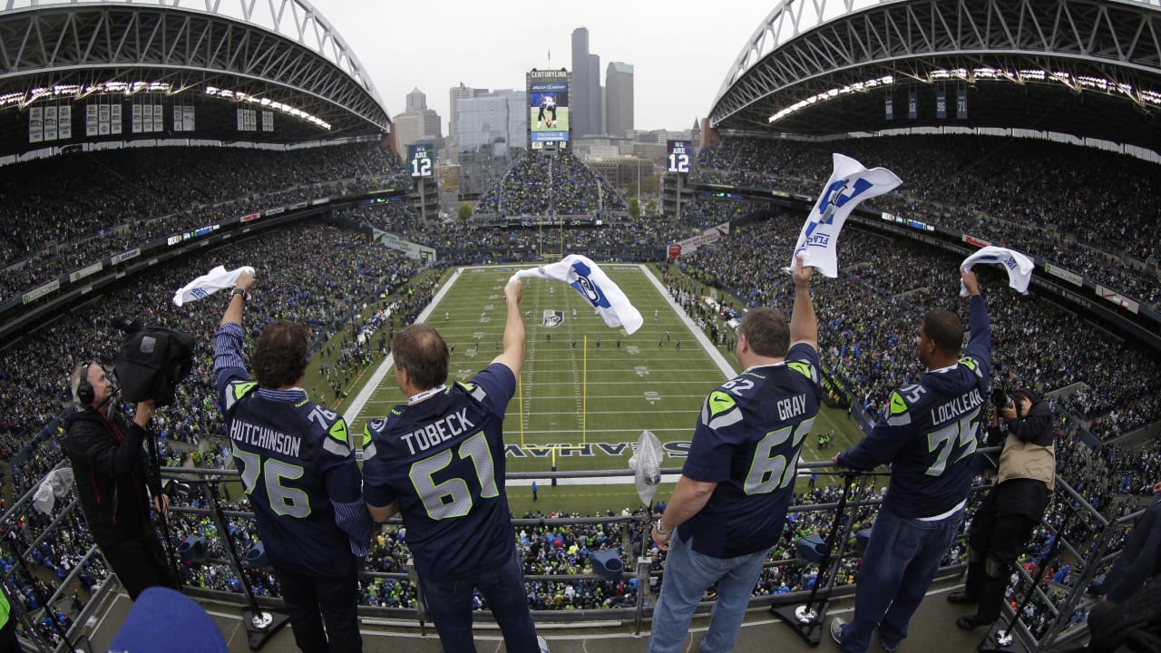 Seahawks 12 Flag Raisers Photo Galleries