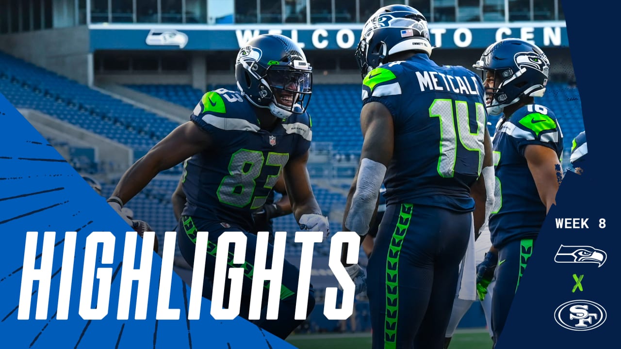 Seahawks vs. 49ers Game Highlights | Week 8