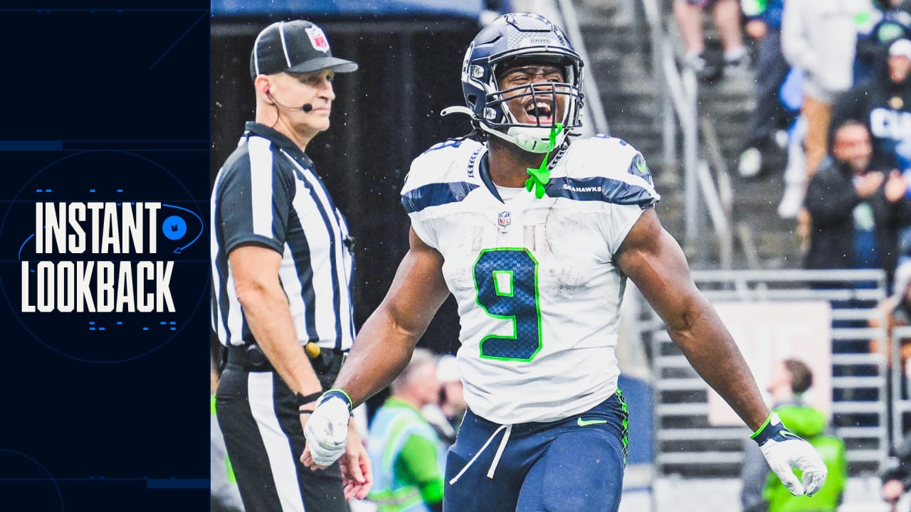 Kenneth Walker's 2 touchdowns help Seahawks to victory over Panthers