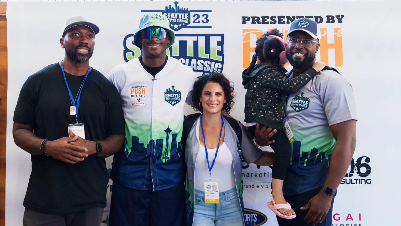 PHOTOS: Geno Smith Hosts The 2023 Seattle All-Star Classic