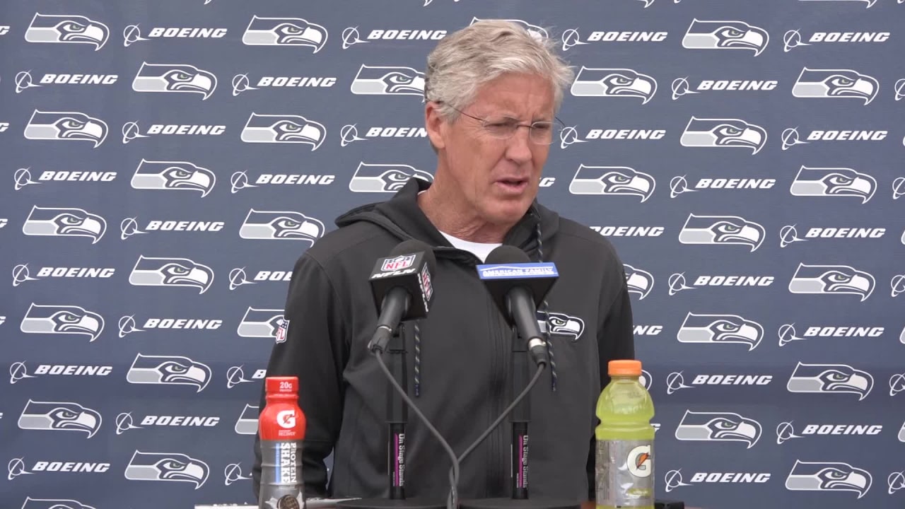 Pete Carroll OTAs Press Conference Day 3