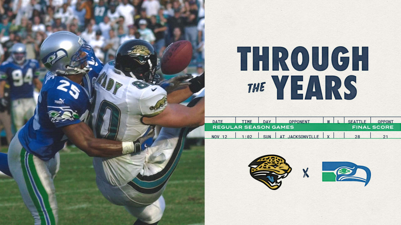 PHOTOS Seahawks vs. Jaguars Through The Years