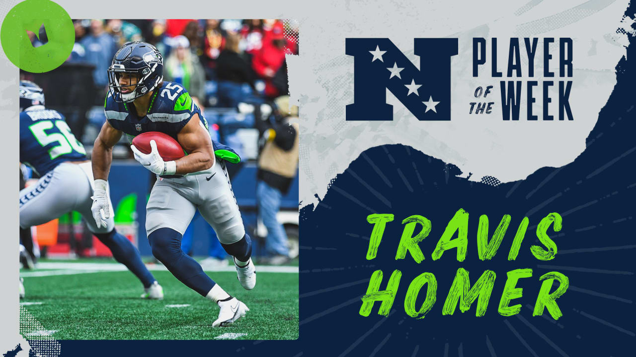 Seattle Seahawks - #25 - Travis Homer, RB