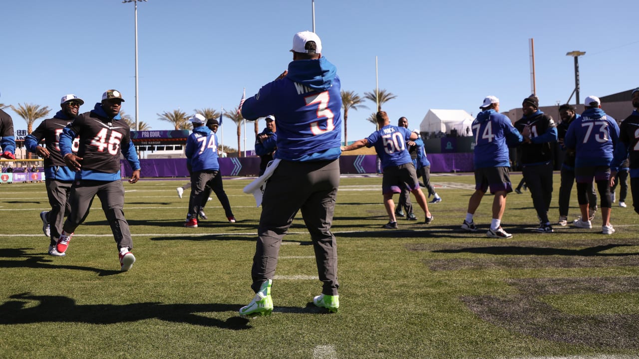 PHOTOS: Best Shots From Thursday's Pro Bowl Practice In Las Vegas