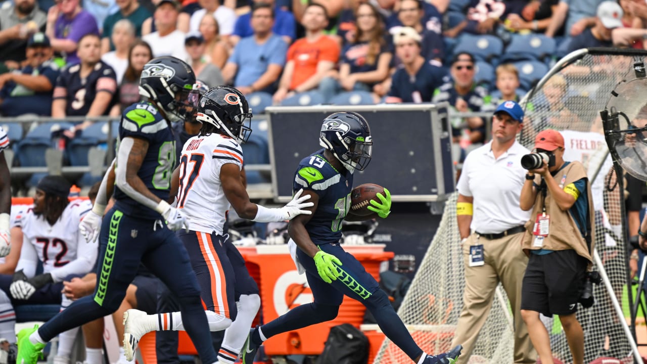 A day before his birthday, Seahawks' DK Metcalf grabs a touchdown and a  penalty for hijacking a TV camera