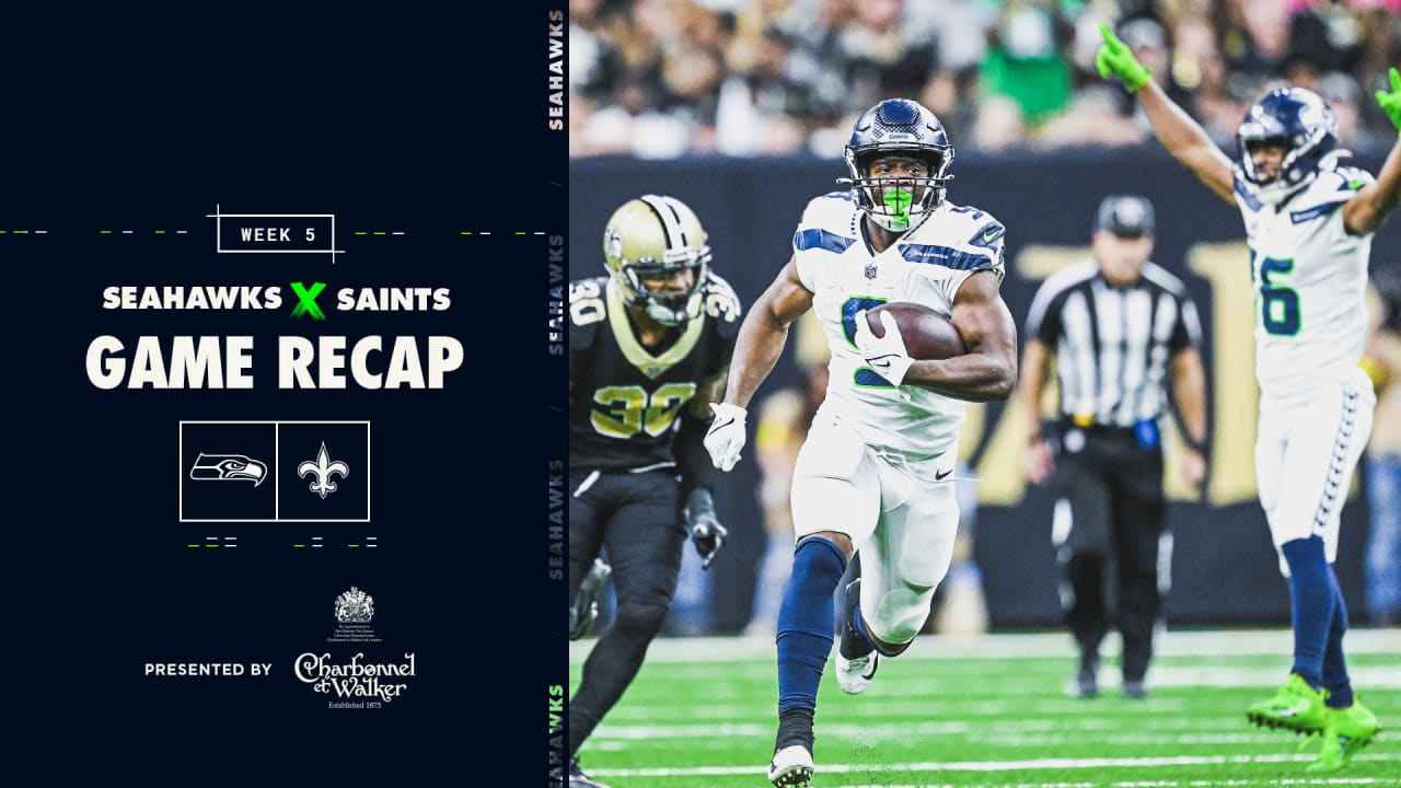 2022 Week 5 Seahawks at Saints Recap
