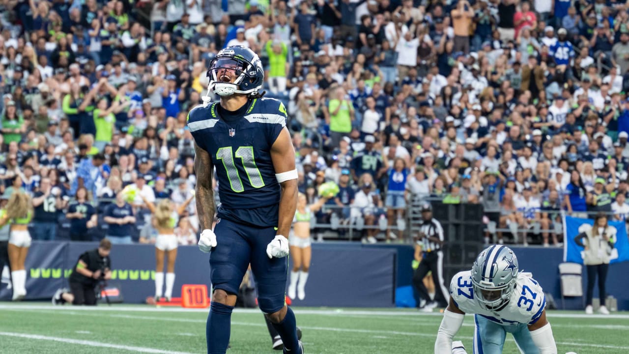 Jaxon Smith-Njigba, Ohio State WR, makes NFL debut with Seahawks