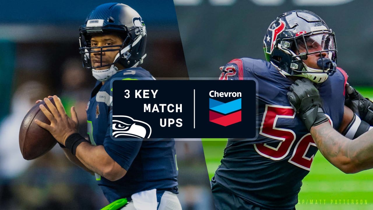 Week 14 Key Matchups: Seahawks at Texans