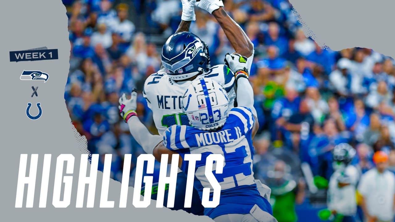 Seahawks vs. Colts Week 1 Highlights