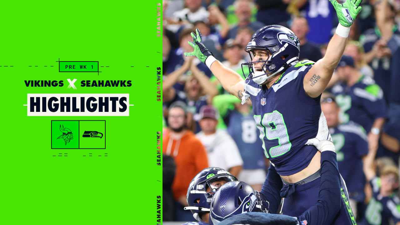 2023 Preseason Week 1 Seahawks vs. Vikings Full Highlights