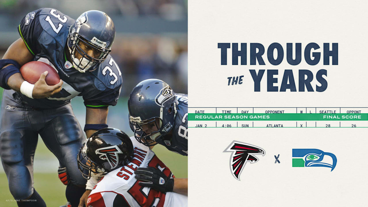 Atlanta Falcons vs. Seattle Seahawks History