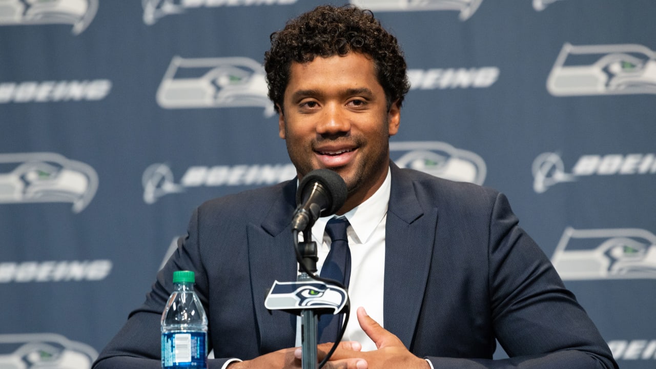 Russell Wilson Seahawks Contract Extension Press Conference