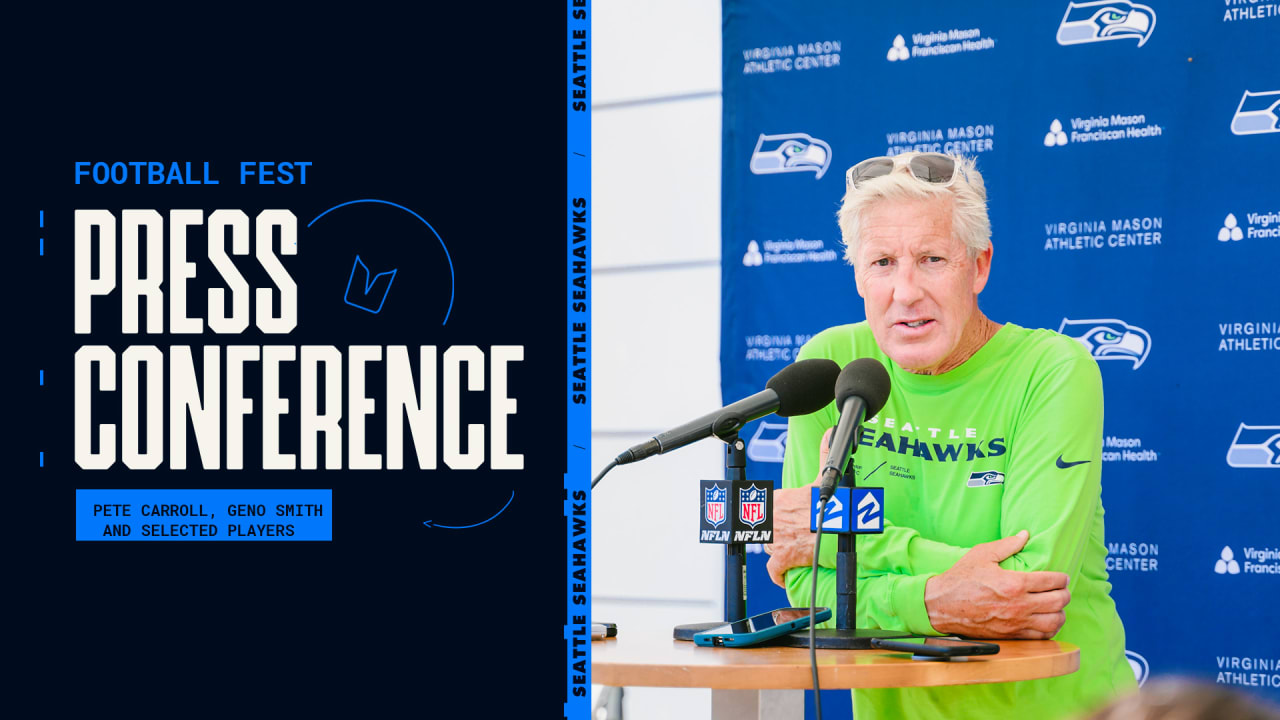 Seahawks Football Fest Press Conferences August 4, 2023