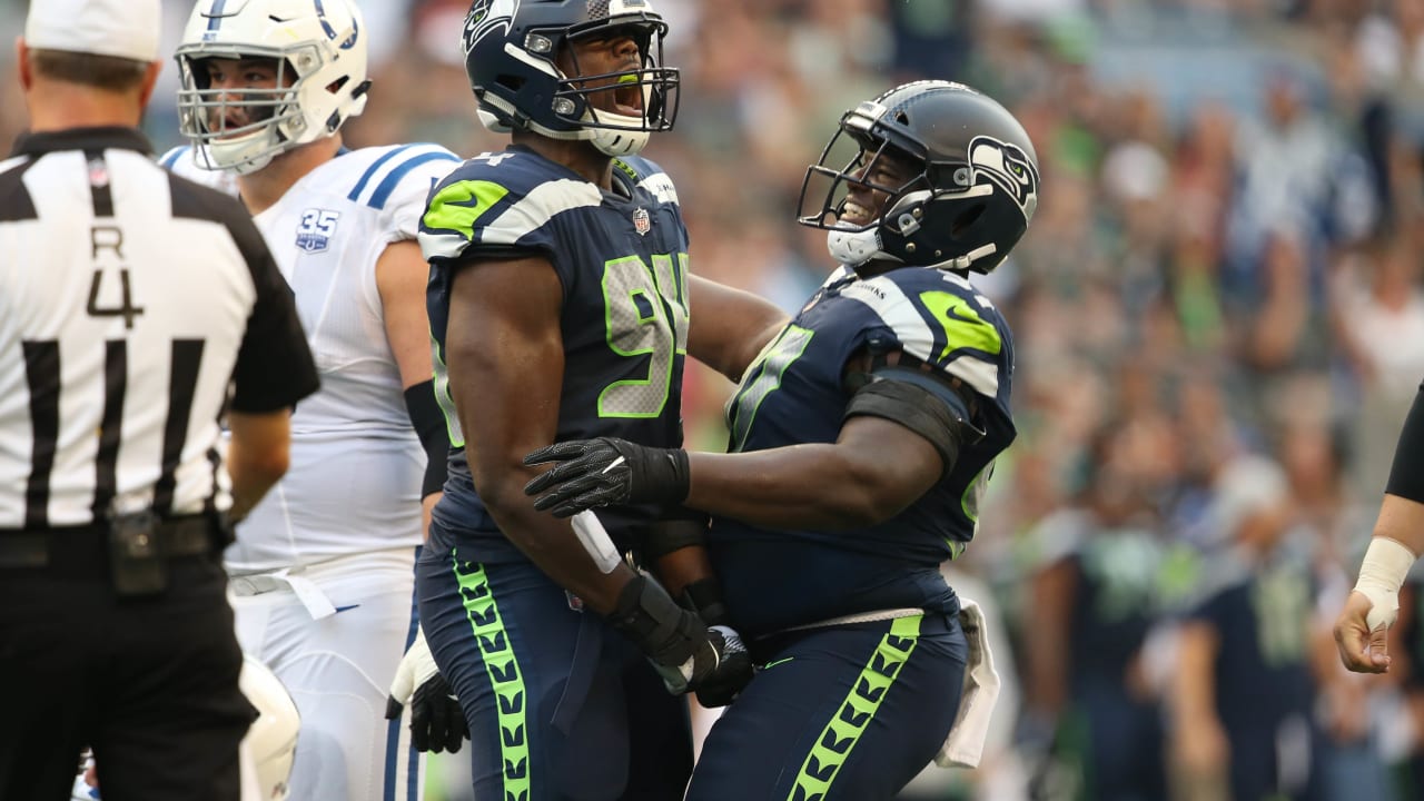 Seahawks Highlights: Marquise Blair scores defensive touchdown after Cody  Barton hit