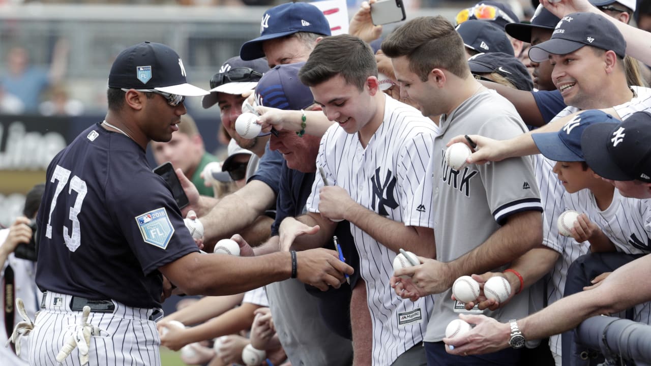 Russell Wilson strikes out in New York Yankees spring training