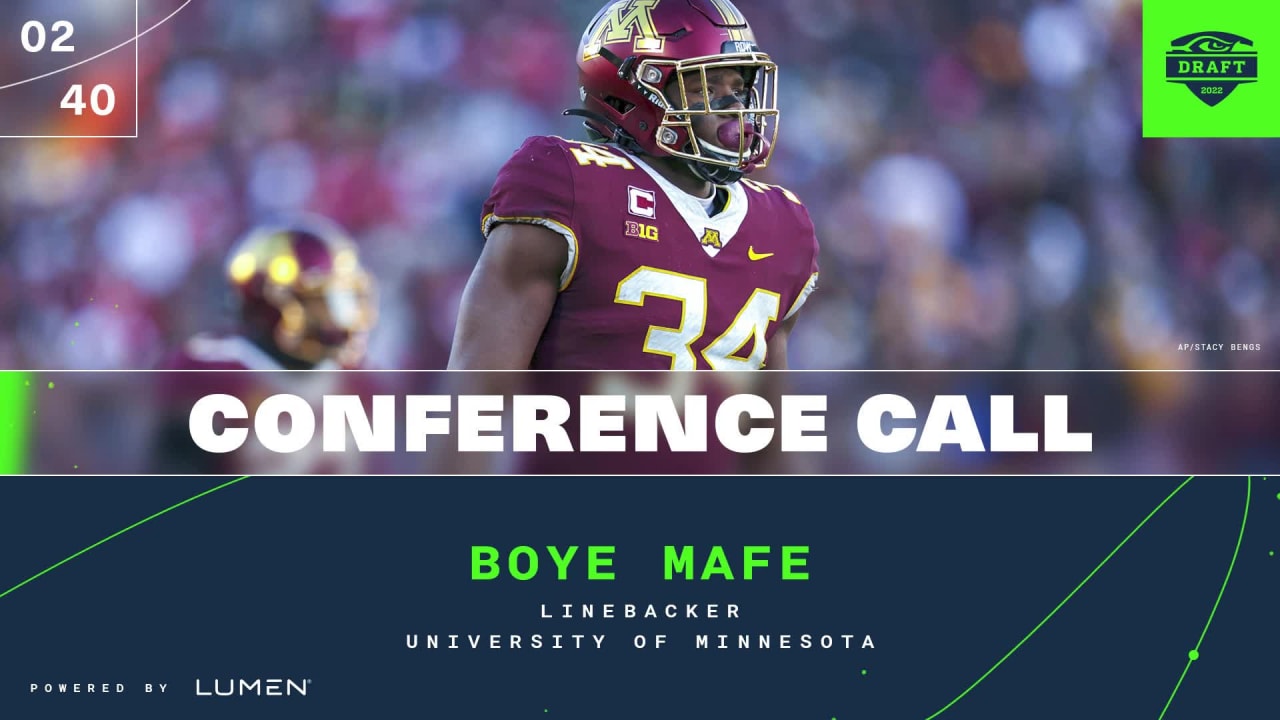 Boye Mafe, Seattle Seahawks ED, NFL and PFF stats