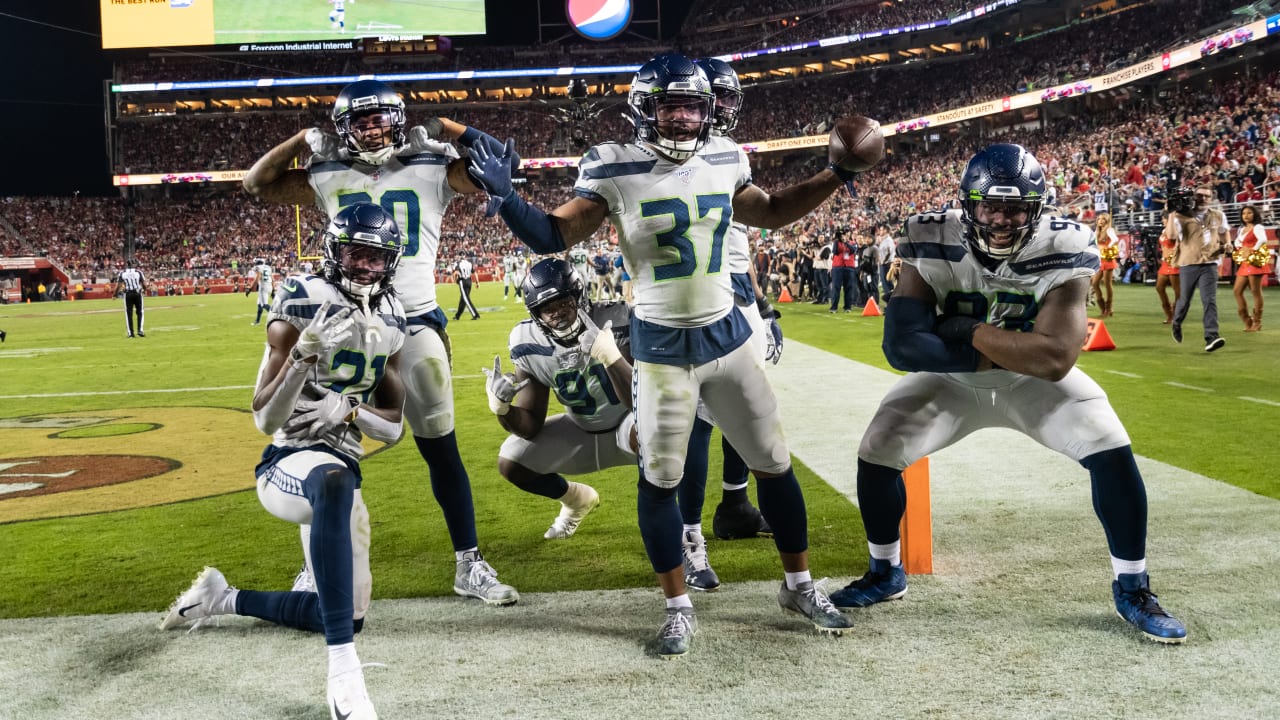 Seattle Seahawks tell Cleveland Browns fans 'Bye Bye Bye' in choreographed  touchdown celebration