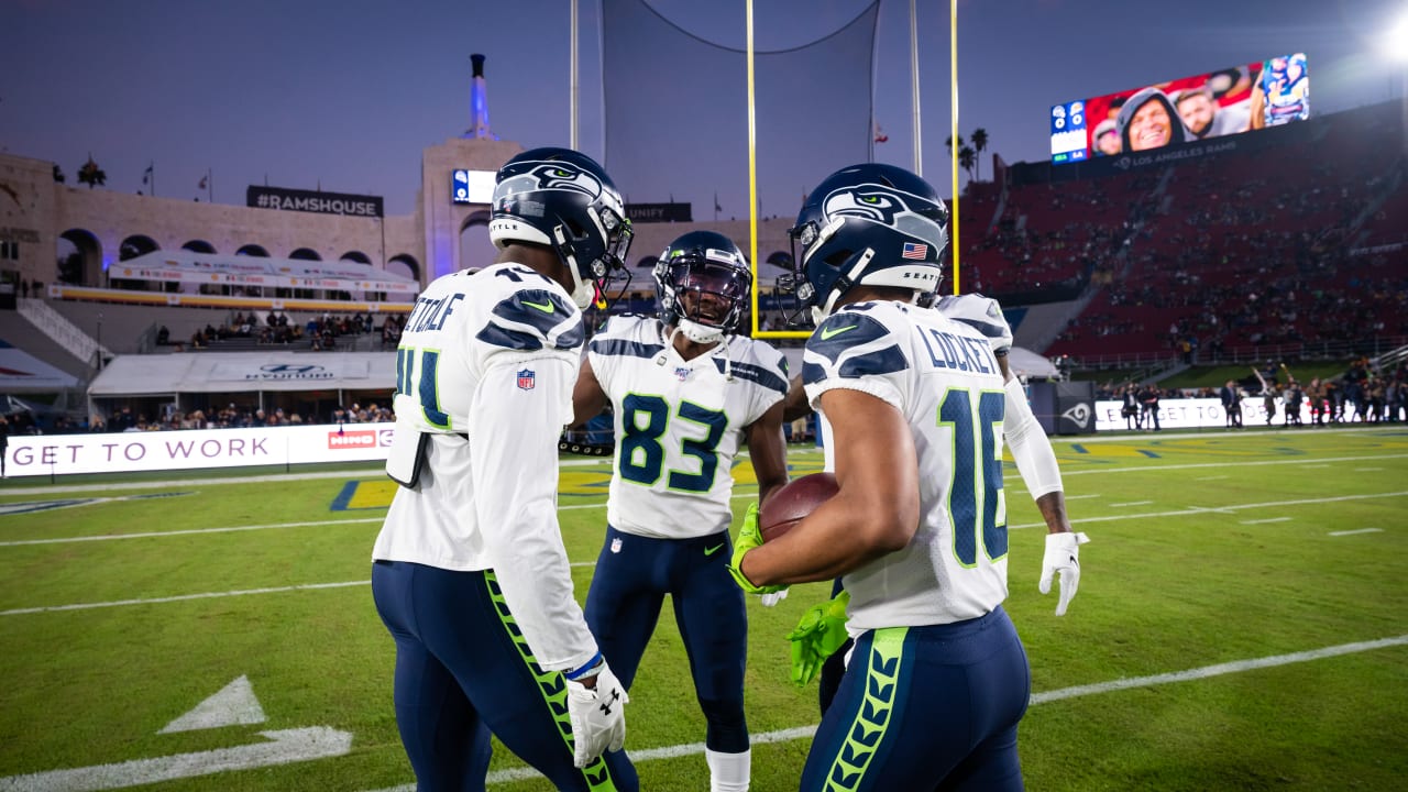 D.K. Metcalf & Tyler Lockett Seattle Duo WHT