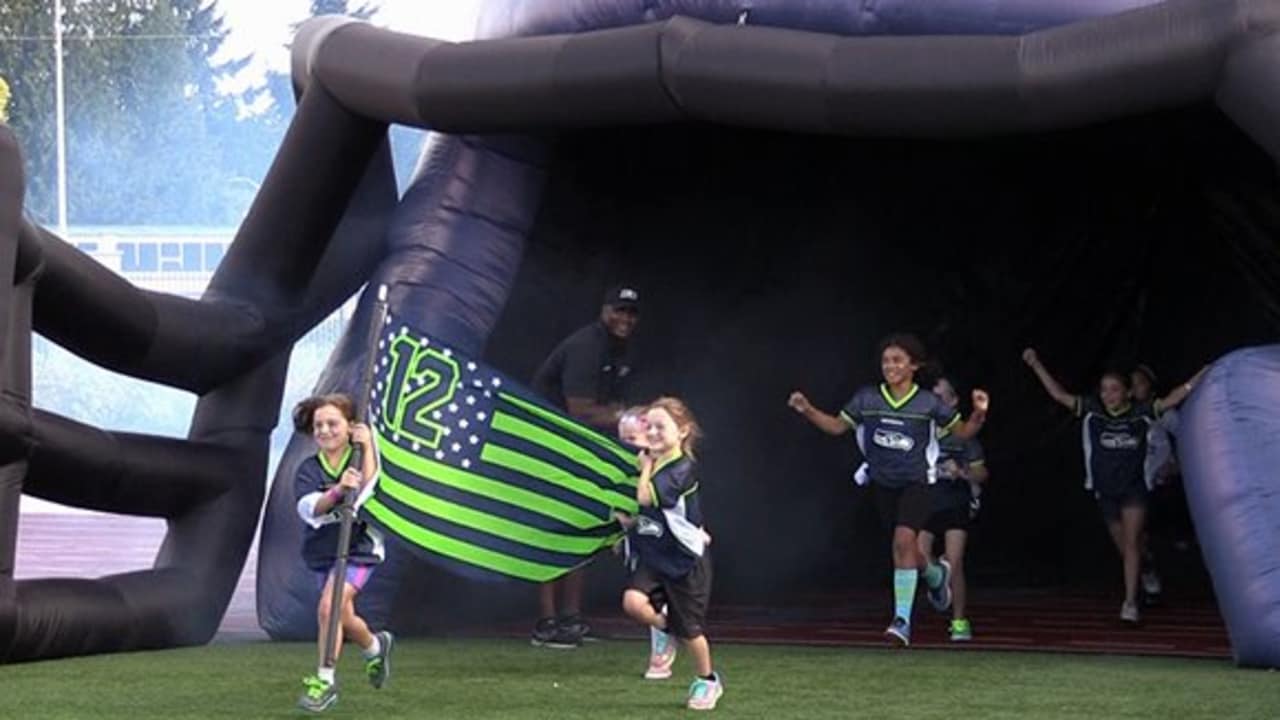 Sights and Sounds NFL Flag Football Kickoff