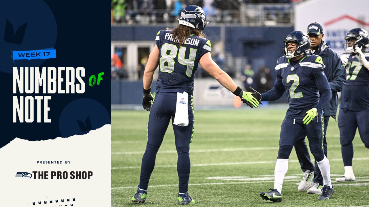 16 Numbers Of Note From The Seahawks' Week 17 Win Over The Lions