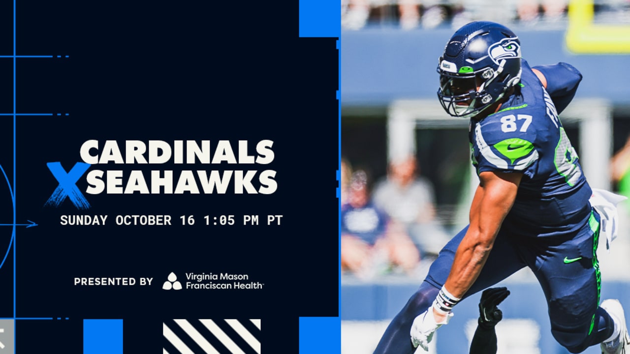 2022 Week 6 Seahawks vs. Cardinals Game Time Information