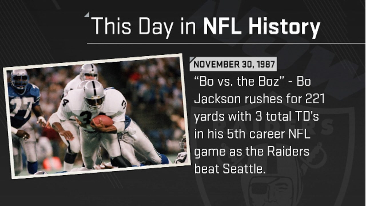 This Day in NFL History: Bo vs. The Boz