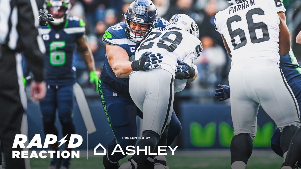 Post-Game Reaction Show: Seahawks playoff hopes take big hit with loss to  Raiders - Field Gulls