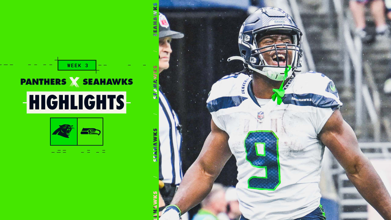 Points and Highlights: Carolina Panthers 27-37 Seattle Seahawks in NFL Match  2023